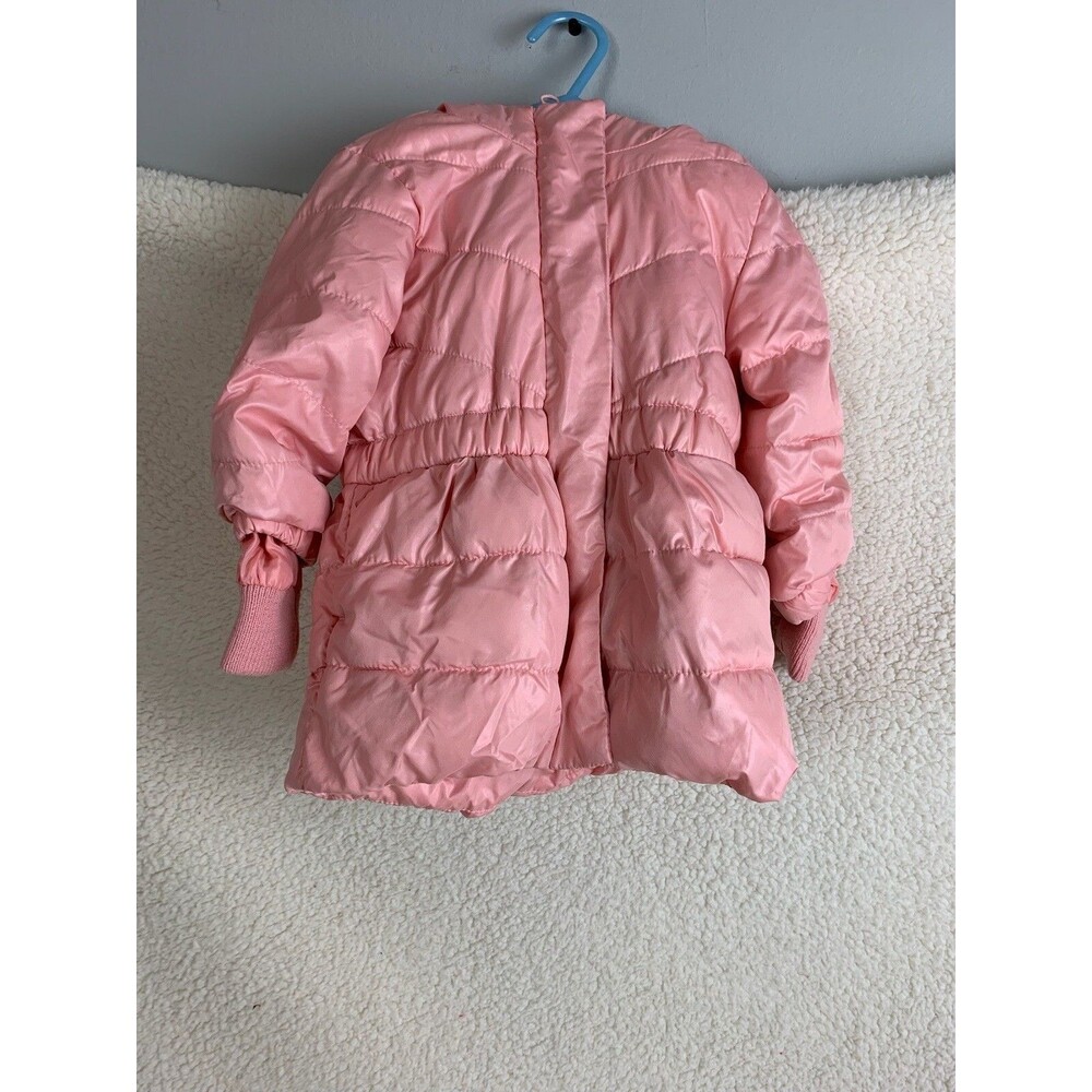 Baby GAP Girls SZ 2 Years ColdControl Max Down Long Coat Jacket Pink Puffer 24